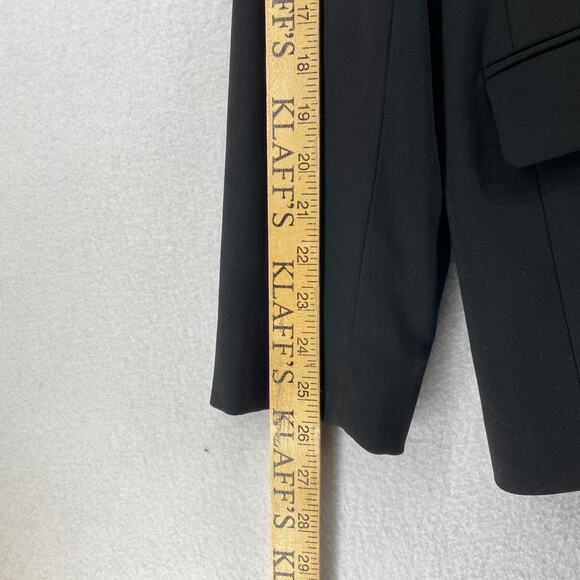 LAUREN RALPH LAUREN Blazer 18 Double Breasted Suit Coat Jacket Black - Picture 11 of 13